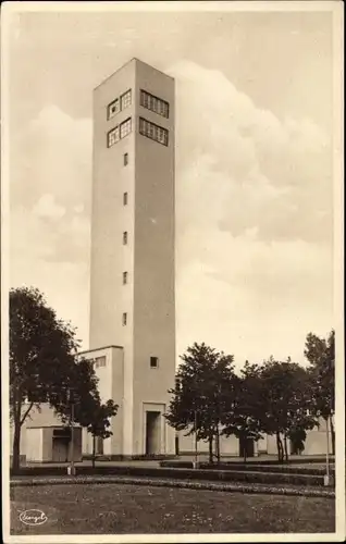 Ak Dresden, Jahresschau Deutscher Arbeit, Der Aussichtsturm