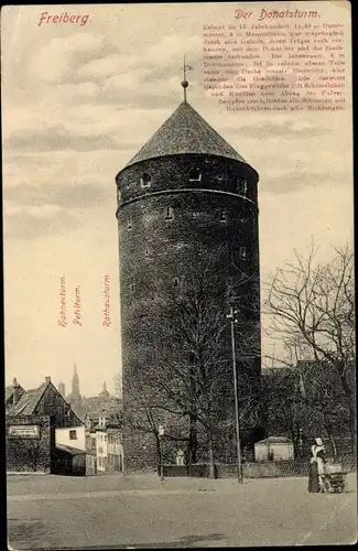 Ak Freiberg in Sachsen, Donatsturm
