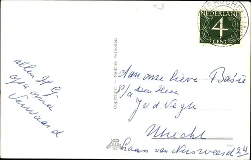 Ak Terschelling Friesland Niederlande, De Friesland in volle zee, Fährschiff