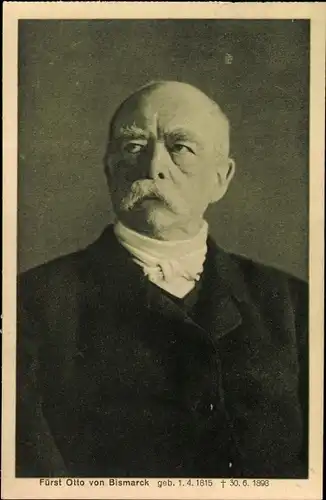 Ak Fürst Otto von Bismarck, Portrait