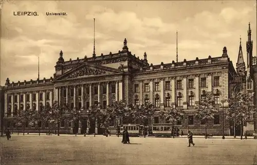 Ak Leipzig in Sachsen, Universität