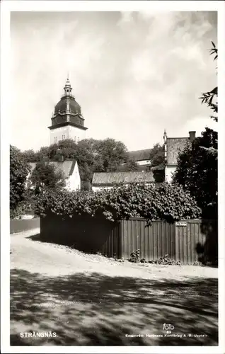 Ak Strängnäs Schweden, Ortsansicht, Häuser, Turm