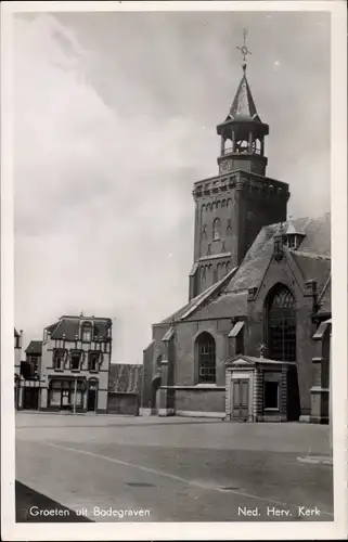 Ak Bodegraven Südholland, Ned. Herv. Kerk