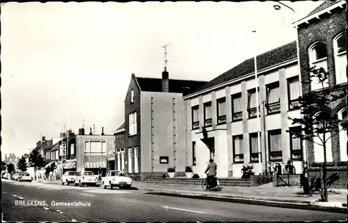 Ak Breskens Sluis Zeeland Niederlande, Gemeentehuis