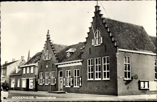 Ak Hoogerheide Nordbrabant, Gemeentehuis