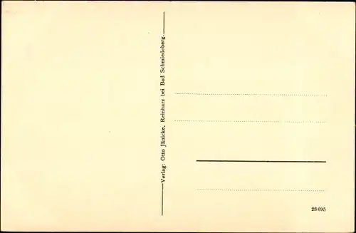 Ak Reinharz Bad Schmiedeberg in der Dübener Heide, Schloss Reinharz, Partie im Park