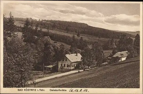 Ak Bad Köstritz in Thüringen, Oelsdorfmühle