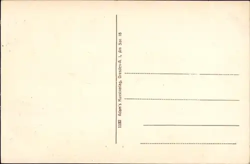 Ak Klingenberg Sachsen, Talsperre, Maßangaben