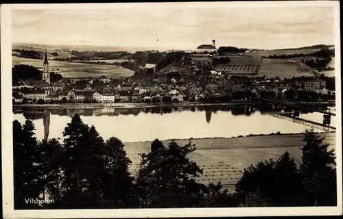 Ak Vilshofen an der Donau Niederbayern, Panorama
