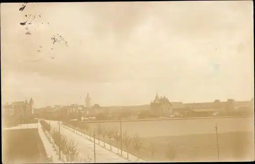 Ak Zittau in Sachsen, Panorama, Brücke