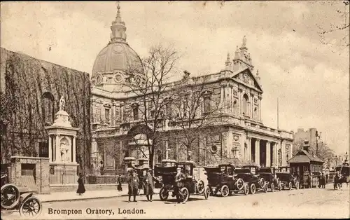 Ak Brompton London England, Brompton Oratory, Oratorianerkirche
