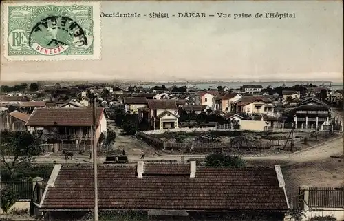 Ak Dakar Senegal, Vue prise de l'Hôpital