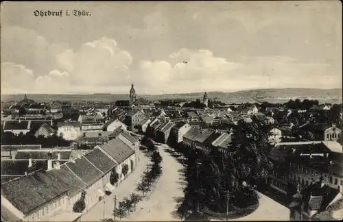 Ak Ohrdruf in Thüringen, Panorama