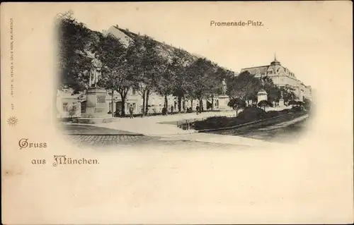 Ak München, Promenade-Platz