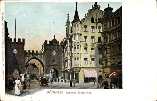 Ak München, Inneres Karlsthor