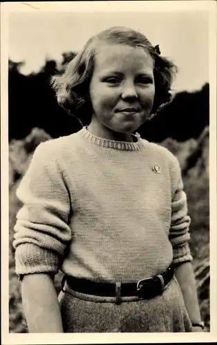 Ak Prinzessin Beatrix der Niederlande, Portrait, Het Loo 1948