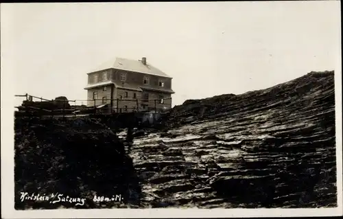 Foto Ak Satzung Marienberg im Erzgebirge, Hirtstein, Haus