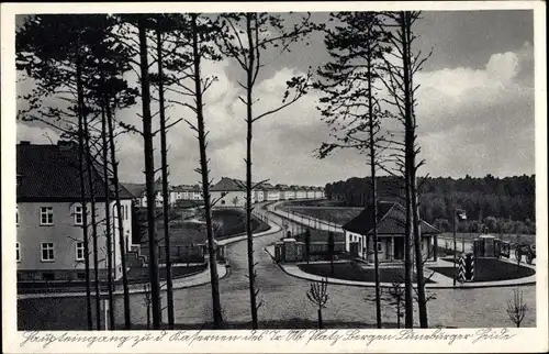 Ak Bergen in der Lüneburger Heide, Truppenübungsplatz, Kasernen