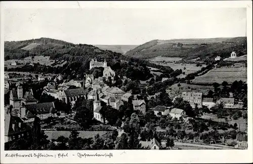 Ak Schleiden in der Eifel, Blick auf den Ort mit Umgebung