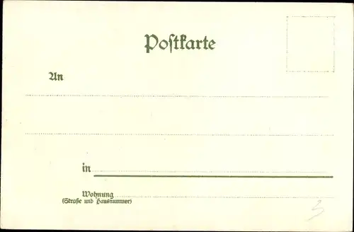 Litho Friedrichroda in Thüringen, Panorama, Hirsche