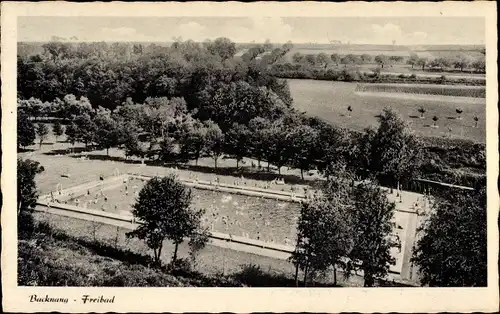 Ak Backnang in Württemberg, Freibad