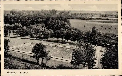 Ak Backnang in Württemberg, Freibad