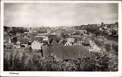 Ak Backnang in Württemberg, Blick über den Ort
