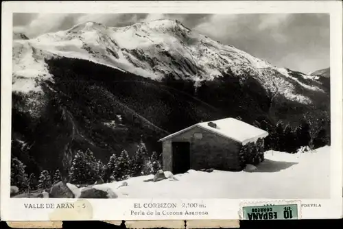 Ak Val d’Aran Valle de Aran Katalonien, El Corbizon