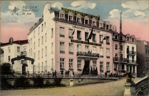 Ak Spa Wallonien Lüttich, Grand Hotel de Spa