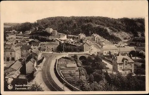 Ak Bonne Modave Wallonien Lüttich, Panorama