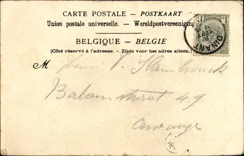 Ak Yvoir sur Meuse Wallonien Namur, Le Bocq, Partie am Wasser