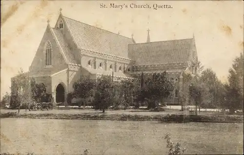 Ak Quetta Pakistan, St. Mary's Church