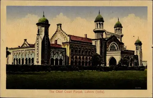 Ak Lahore Pakistan, The Chief Court Punjab