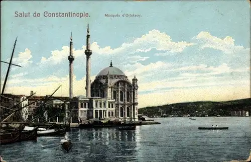 Ak Konstantinopel Istanbul Türkei, Mosquee d'Ortakeul