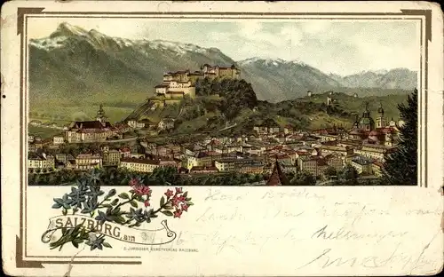 Litho Salzburg in Österreich, Gesamtansicht