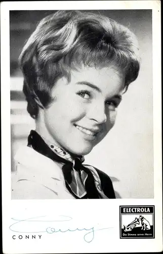 Ak Sängerin Conny, Electrola Schallplatten, Holiday in Honolulu