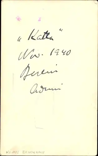 Ak Schauspieler Klaus Bruckhaus, Portrait, Autogramm