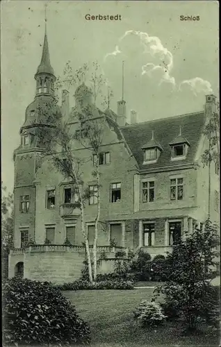 Ak Gerbstedt im Harzvorland, Schloss