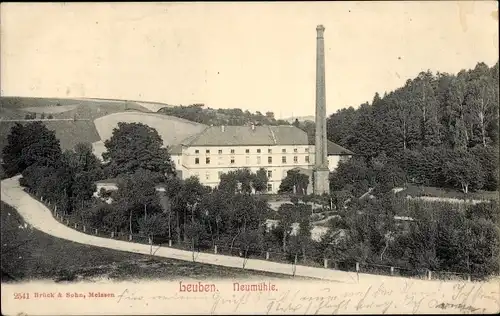 Ak Leuben Nossen in Sachsen, Neumühle