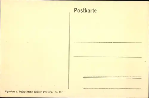 Ak Freiberg im Kreis Mittelsachsen, Letzte große Königs Bergparade 1905, Zug der Bergschmiede