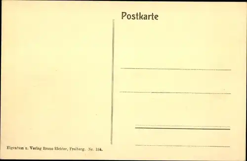 Ak Freiberg im Kreis Mittelsachsen, Letzte große Königs Bergparade 1905, Berghäuerzug