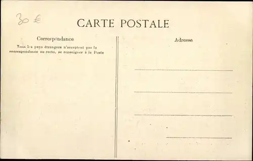 Ak Paris, König Alfons XIII. von Spanien, Visite, Président de l'Aéro Club