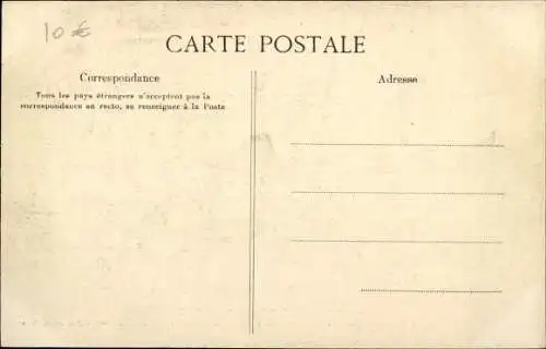 Ak Versailles Yvelines, Visite de S. M. Alphonse XIII a Paris, Arrivée de la voiture du Roi