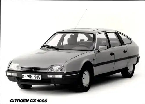 Foto Citroën CX 1986, Auto, Frontansicht, Kennzeichen K-WN 985