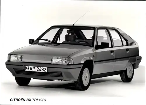 Foto Citroën BX TRI 1987, Auto, Frontansicht, Kennzeichen K-AP 2482