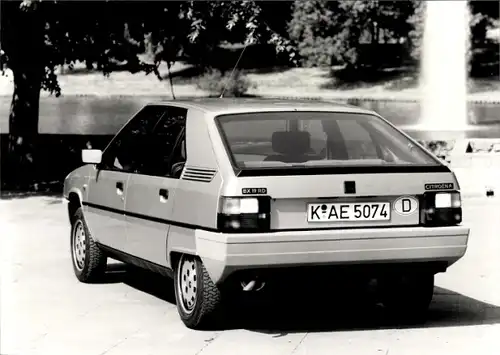 Foto Citroën BX 19 RD, Auto, Heckansicht, Kennzeichen K-AE 5074