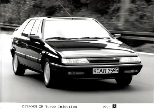 Foto Citroën XM Turbo Injection 1993, Auto, Frontansicht, Kennzeichen K-AR 7595