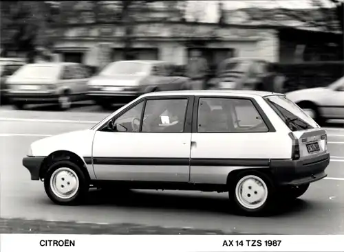 Foto Citroën AX 14 TZS 1987, Auto