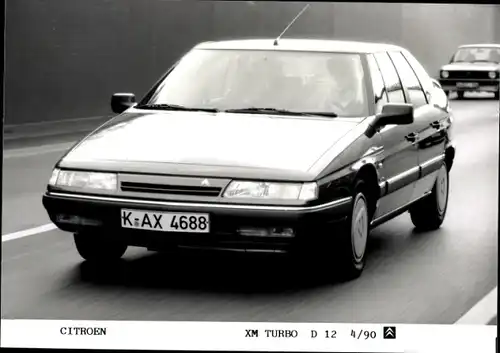 Foto Citroën XM Turbo D 12 4/90, Auto, Frontansicht, Kennzeichen K-AX 4688