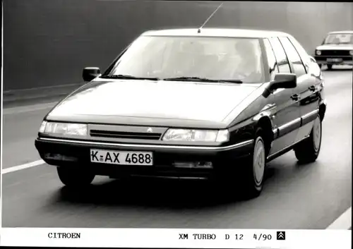 Foto Citroën XM Turbo D 12 4/90, Auto, Frontansicht, Kennzeichen K-AX 4688